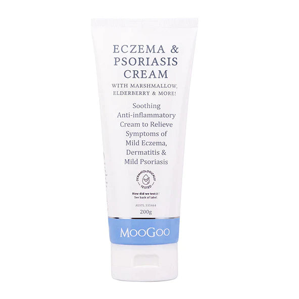 MooGoo Eczema & Psoriasis Cream Marshmallow 200g