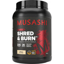 Musashi Shred & Burn Protein Vanilla Flavour 900g