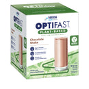 Box of Nestle Optifast Plant-Based Chocolate Shake on a white background