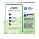 Optifast VLCD meal replacement shake packaging with nutritional information and QR code.