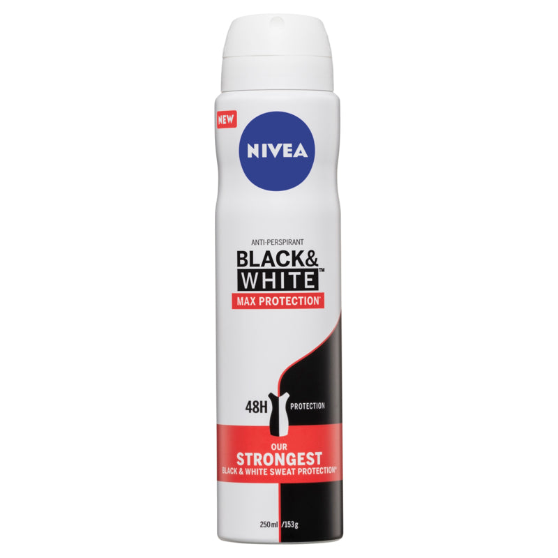 Nivea Black & White Max Protection Deodorant 250ml