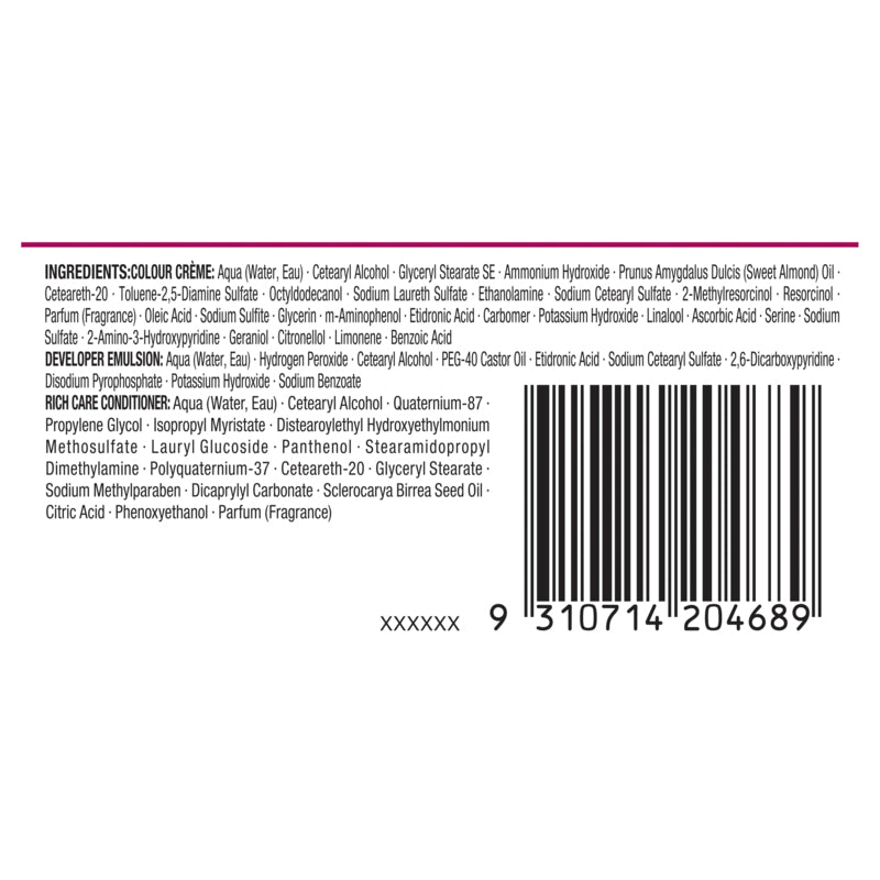 Schwarzkopf Napro Palette - 3-65 Choc Brown