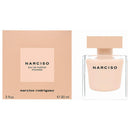 Narciso Rodriguez perfume bottle and packaging on a white background