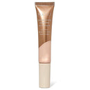 Natio Champagne Dreams liquid highlighter in a metallic champagne gold squeeze tube with a beige cap, shown on a white background.