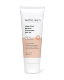 Natio Clear Zinc Mineral Sunscreen SPF 50 100g