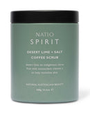 Natio Spirit Desert Lime + Salt Coffee Scrub 300g