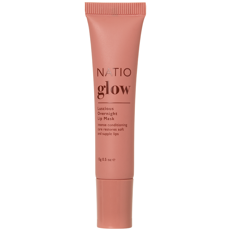 Natio Glow Luscious Overnight Lip Mask 15g