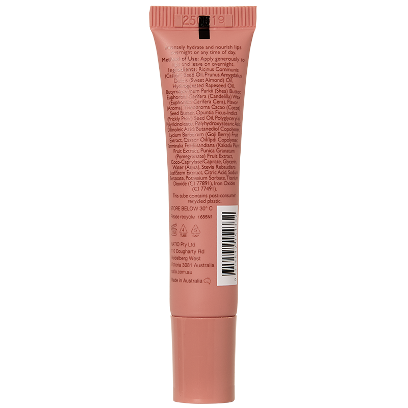 Natio Glow Luscious Overnight Lip Mask 15g