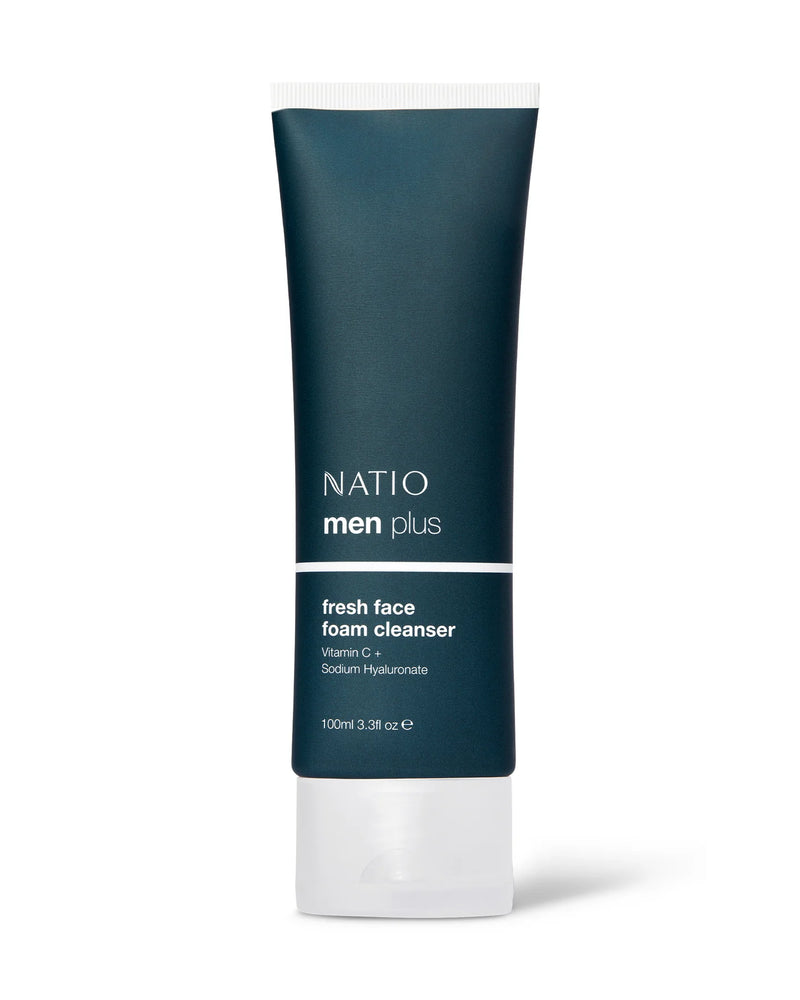 Natio Men Plus Fresh Face Foam Cleanser 100ml