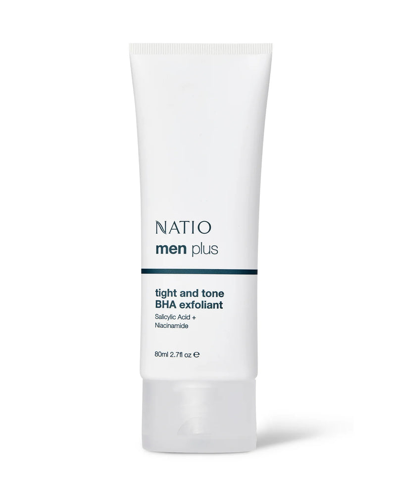 Natio Men Plus Tight and Tone BHA Exfoliator 80ml