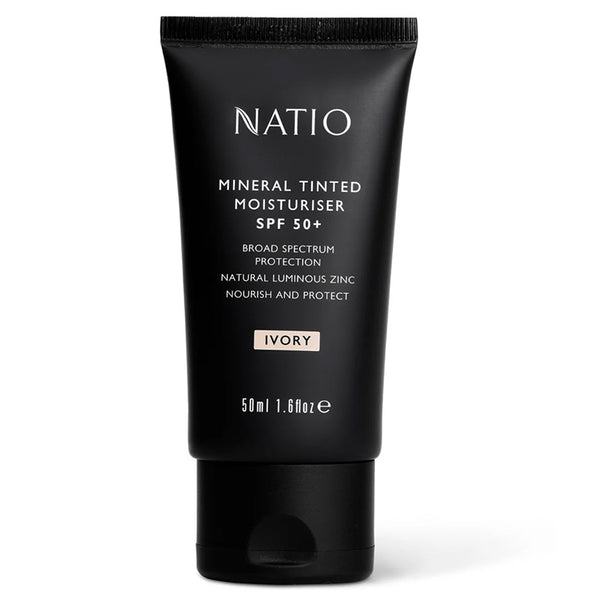 Natio Mineral Tinted Moisturiser SPF 50+ Ivory