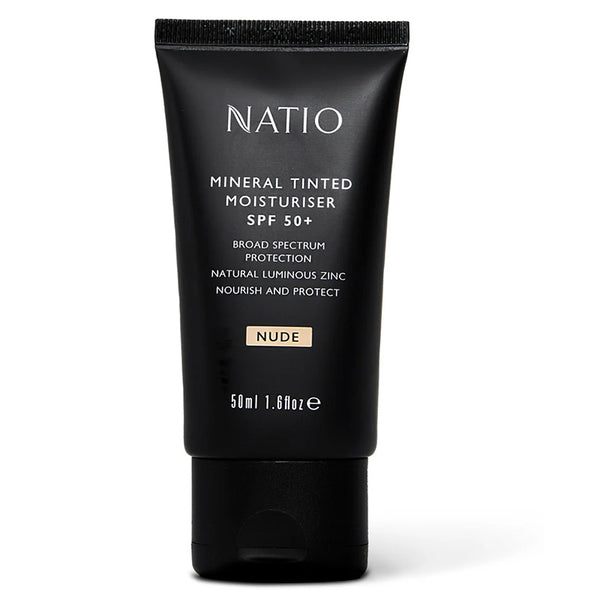 Natio Mineral Tinted Moisturiser SPF 50+ Nude