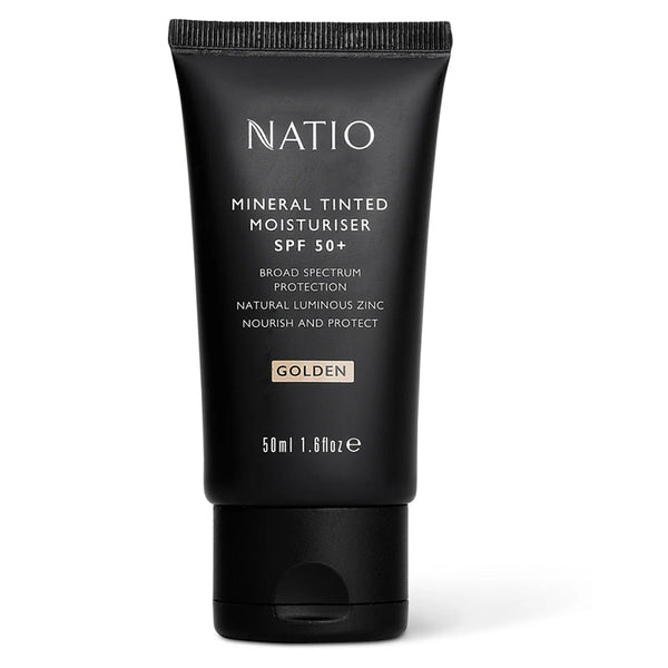 Natio Mineral Tinted Moisturiser SPF 50+ Golden