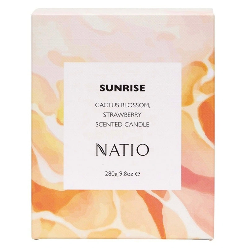 Natio Scented Candle Sunrise 280g