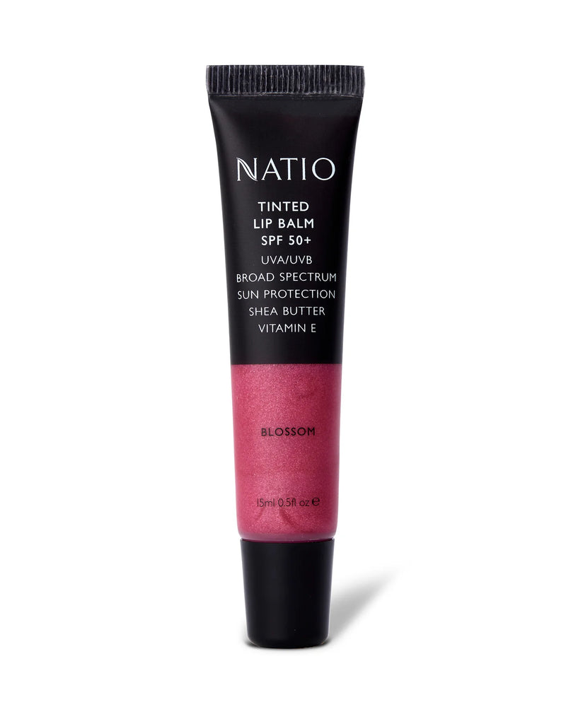 Natio Tinted Lip Balm SPF 50+ Blossom