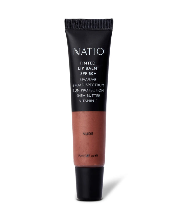 Natio Tinted Lip Balm SPF 50 - Nude