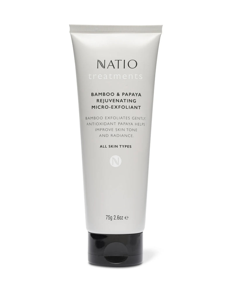 Natio Treatments Bamboo & Papaya Rejuvenating Micro-Exfoliant 75g