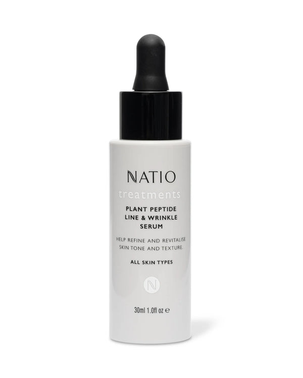 Natio Treatments Plant Peptide Line & Wrinkle Serum 30ml
