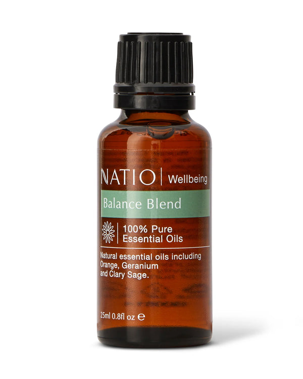 Natio Wellbeing Balance Pure Essential Oil Blend 25ml