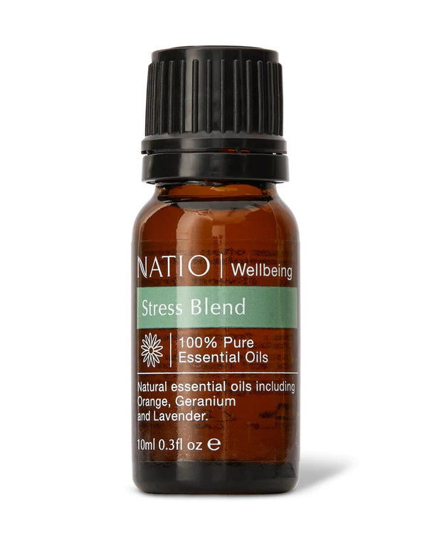 Natio Wellbeing Stress Pure Essential Oil Blend 10ml