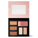 Makeup palette with Natio branding on a white background