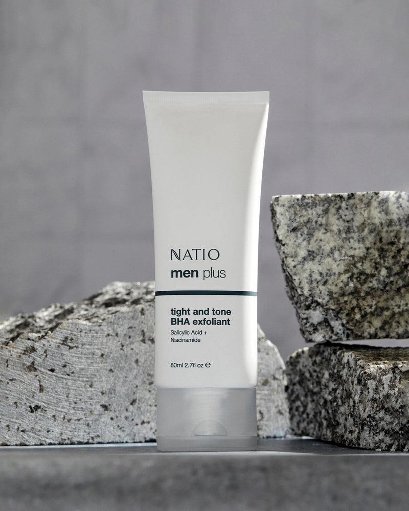 Natio Men Plus Tight and Tone BHA Exfoliator 80ml