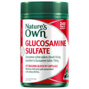 Nature's Own Glucosamine Sulfate supplement bottle on a white background