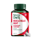 Nature's Own Muscle Relax Night supplement bottle on a white background