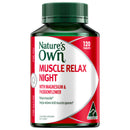 Nature's Own Muscle Relax Night supplement bottle on a white background