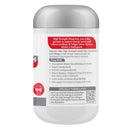 Supplement container with label on a white background