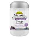 Nature's Way High Strength Adult Vita Gummies Sleep Ashwagandha supplement container on a white background
