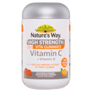 Natures Way High Strength Adult Vita Gummies Vitamin C + Vitamin D - 65 Pastilles
