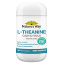 Natures Way L-Theanine Calm & Focus - 50 Hard Capsules