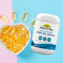 Natures Way Wild Caught Fish Oil 1500mg - 120 Soft Capsules