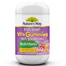 Nature's Way Kids Smart Vita Gummies multi-vitamin container on a white background