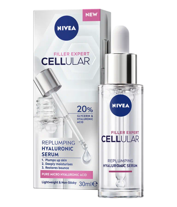 Nivea Cellular Filler Expert Replumping Hyaluronic Serum 30ml