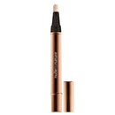 Cosmetic pen with black cap and rose gold body on a white background, featuring the 'nude by nature' brand.