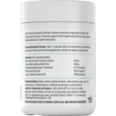 A white bottle of Kiolc Heart & Cholesterol Formula supplement, showing the back label with text details, ingredients, and a Veggie Cap logo.