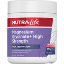 Nutra-Life Magnesium Glycinate+ High Strength Powder Berry Flavour 300g