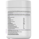 Supplement container with label on a white background