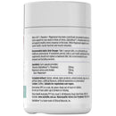 Supplement container with label on a white background