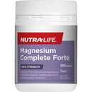 Nutra-Life Magnesium Complete Forte supplement container on a white background