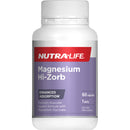 Nutra-Life Magnesium Hi-Zorb supplement bottle on a white background