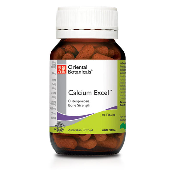 Oriental Botanic Calcium Excel 60 Tabs