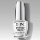 OPI Infinite Shine nail polish bottle on a gray background