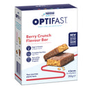 Box of Nestle Optifast Berry Crunch Flavour Bar on a white background