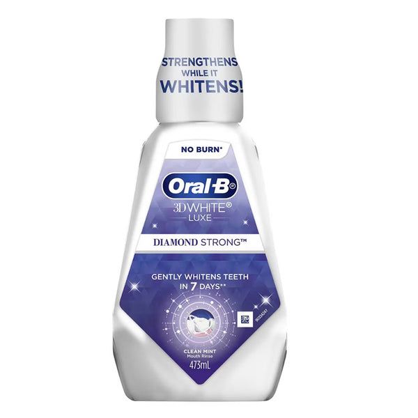 Oral B 3D White Luxe Diamond Strong Clean Mint 473ml