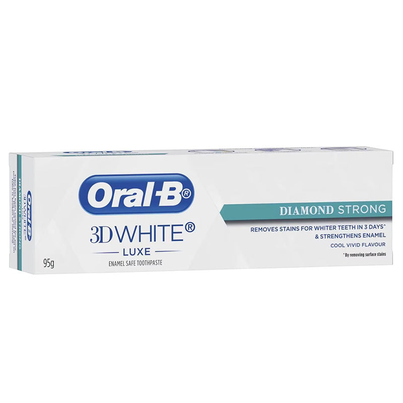 Oral B 3D White Luxe Diamond Strong Whitening Toothpaste 95g