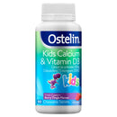 Ostelin Kids Calcium & Vitamin D3 chewable tablets bottle on a white background