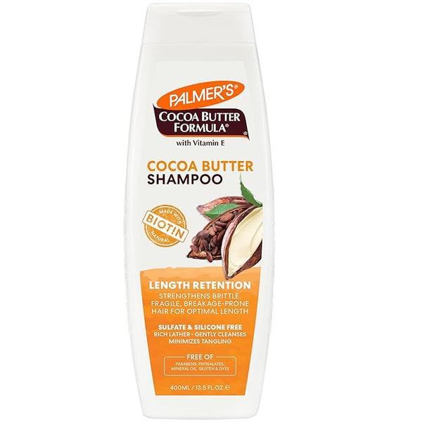 Palmers Cocoa Butter Length Retention Shampoo with Biotin 400ml